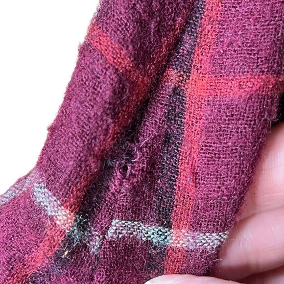 American Eagle Plaid Wool Skirt - Picture 7 of 9